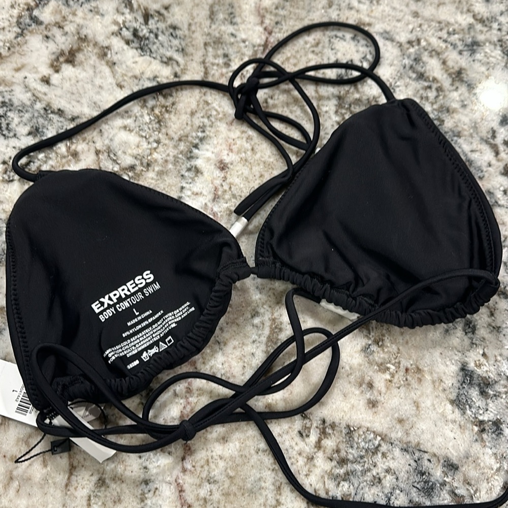 Express Bikini top black color new with tag. - Picture 5 of 7